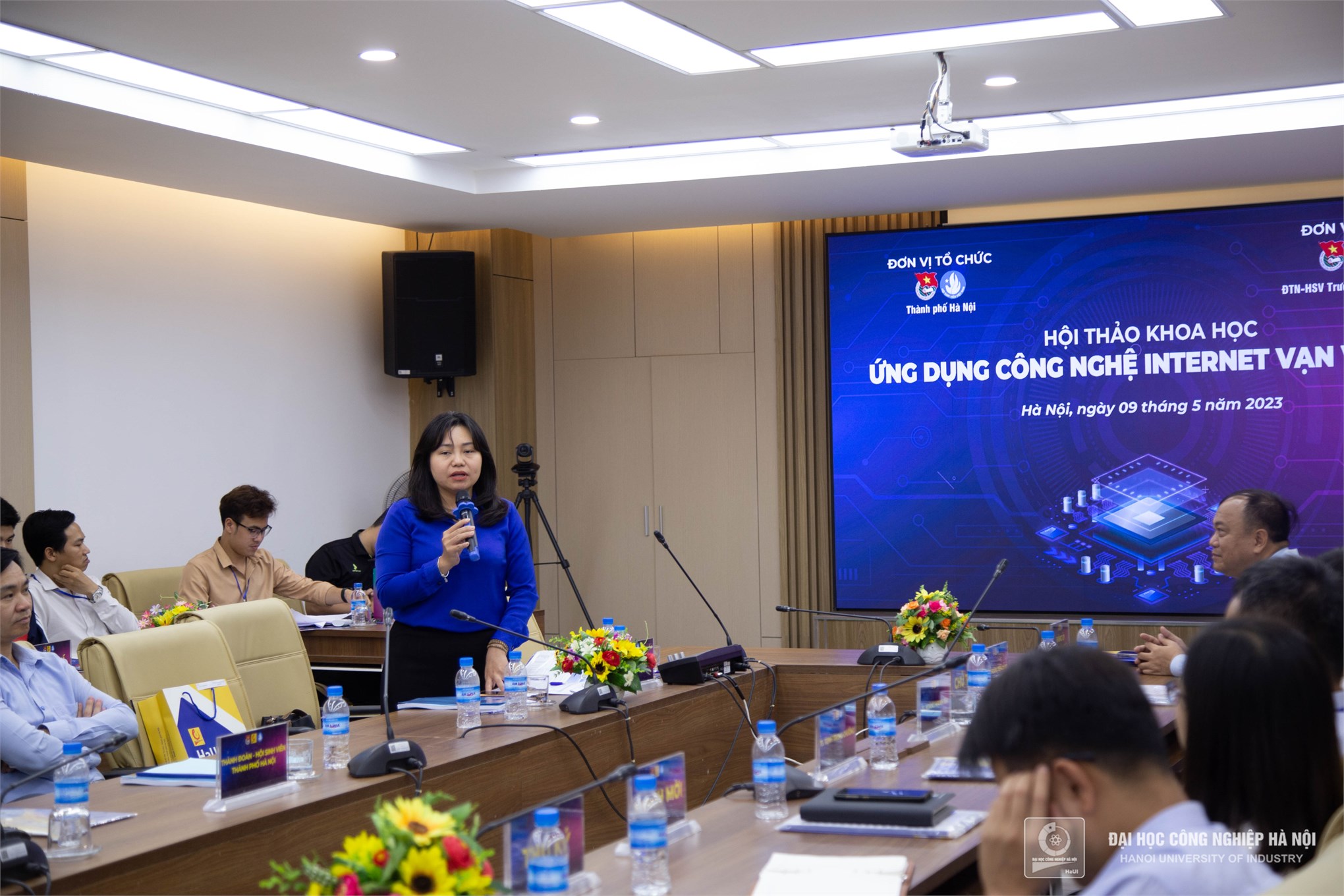 Đoàn Thanh niên – Hội Sinh viên trường ĐH Công nghiệp Hà Nội đăng cai Hội thảo Khoa học ứng dụng Công nghệ Internet vạn vật IoT