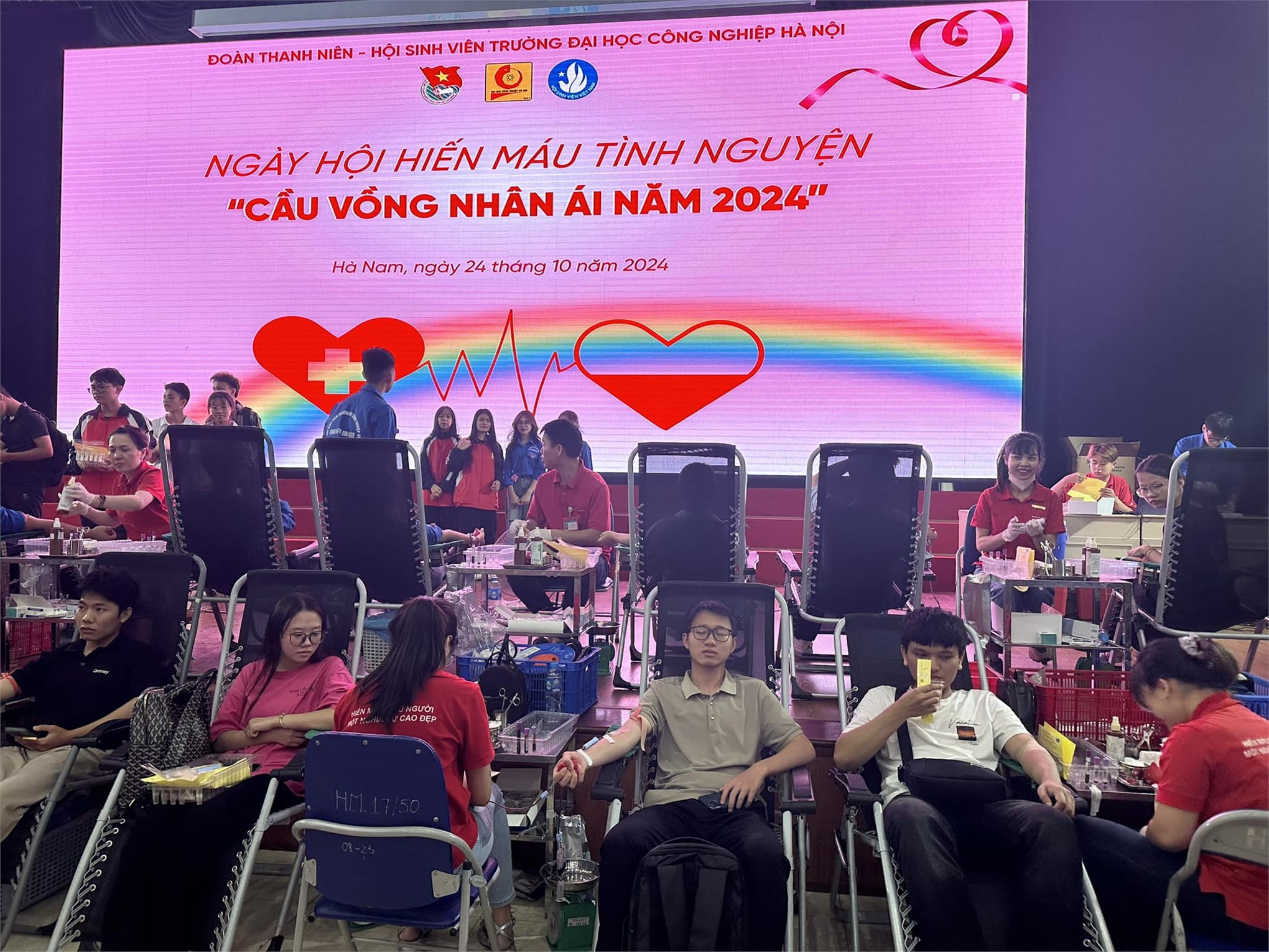 Ngày hội hiến máu nhân đạo - Cầu vồng nhân ái lần thứ 2, năm 2024