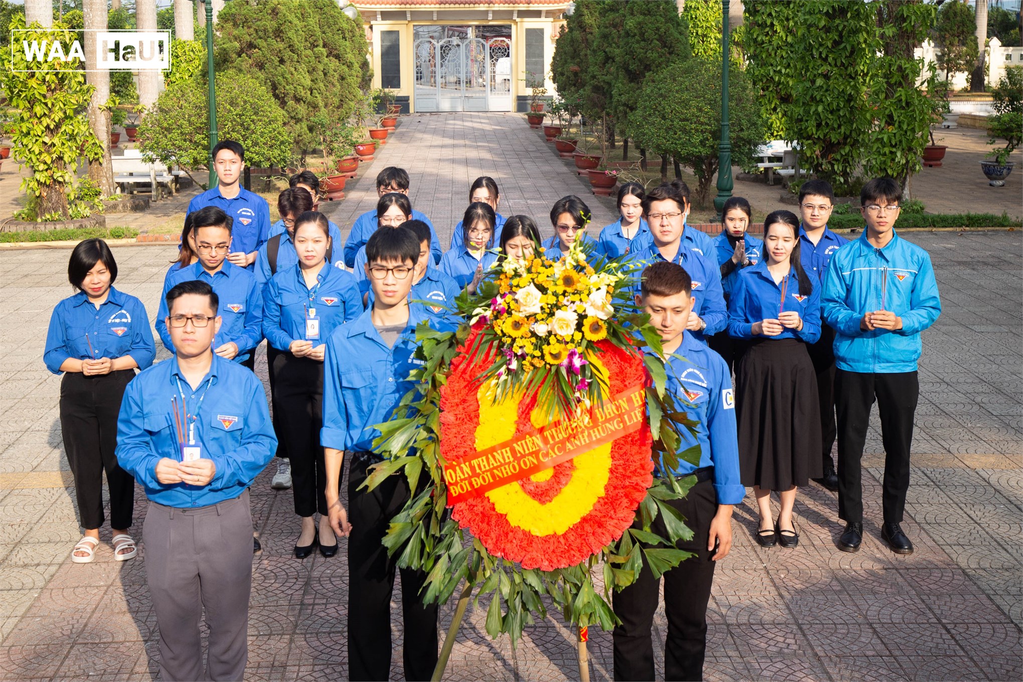 Lễ báo công chào mừng Đại hội Đoàn trường lần thứ XI, nhiệm kỳ 2024 - 2027