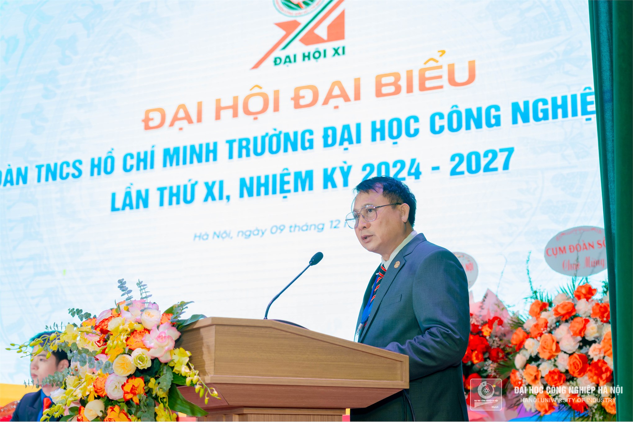 Chúc mừng Đại hội Đại biểu Đoàn TNCS Hồ Chí Minh Trường Đại học Công nghiệp Hà Nội lần thứ XI, nhiệm kỳ 2024 - 2027