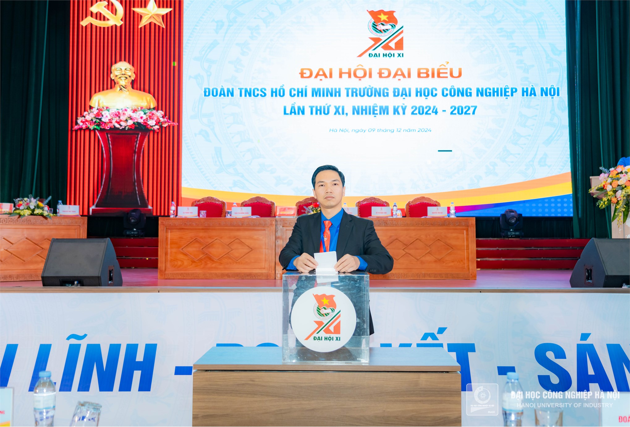 Chúc mừng Đại hội Đại biểu Đoàn TNCS Hồ Chí Minh Trường Đại học Công nghiệp Hà Nội lần thứ XI, nhiệm kỳ 2024 - 2027