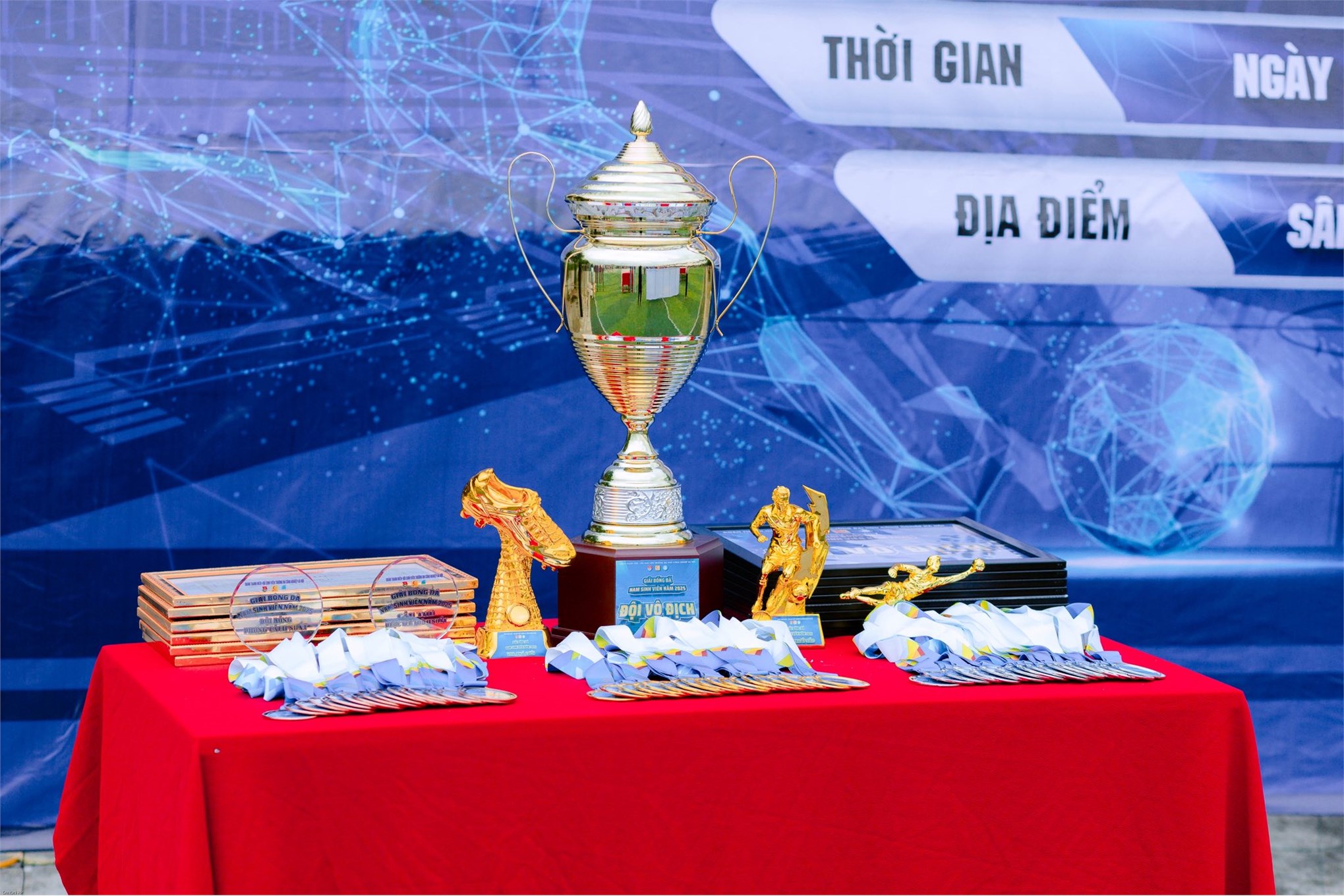 Khai mạc Giải bóng đá nam sinh viên năm 2025