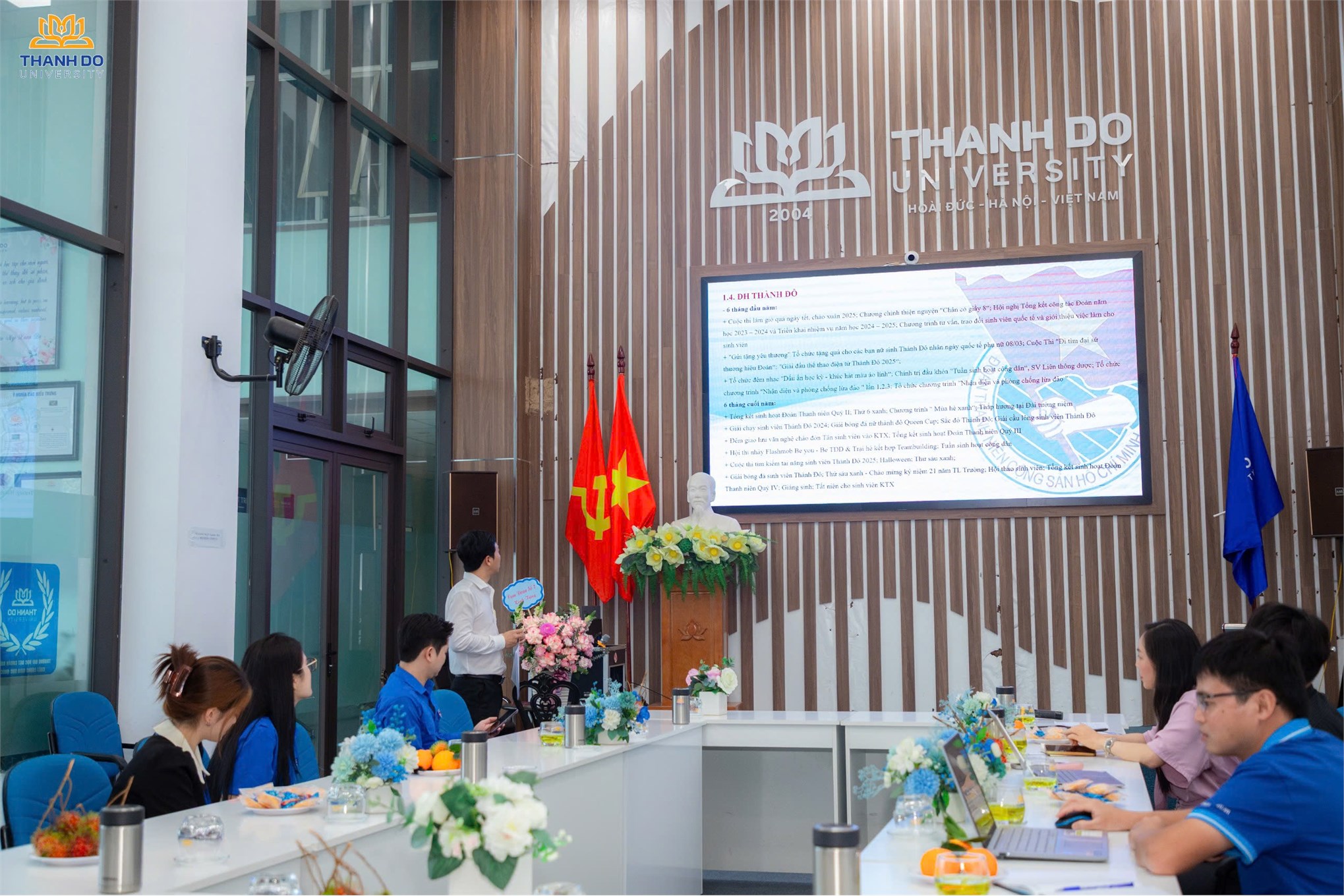 Hội nghị giao ban công tác Đoàn quý I, II năm 2025 của Cụm Đoàn số 7 – Thành đoàn Hà Nội