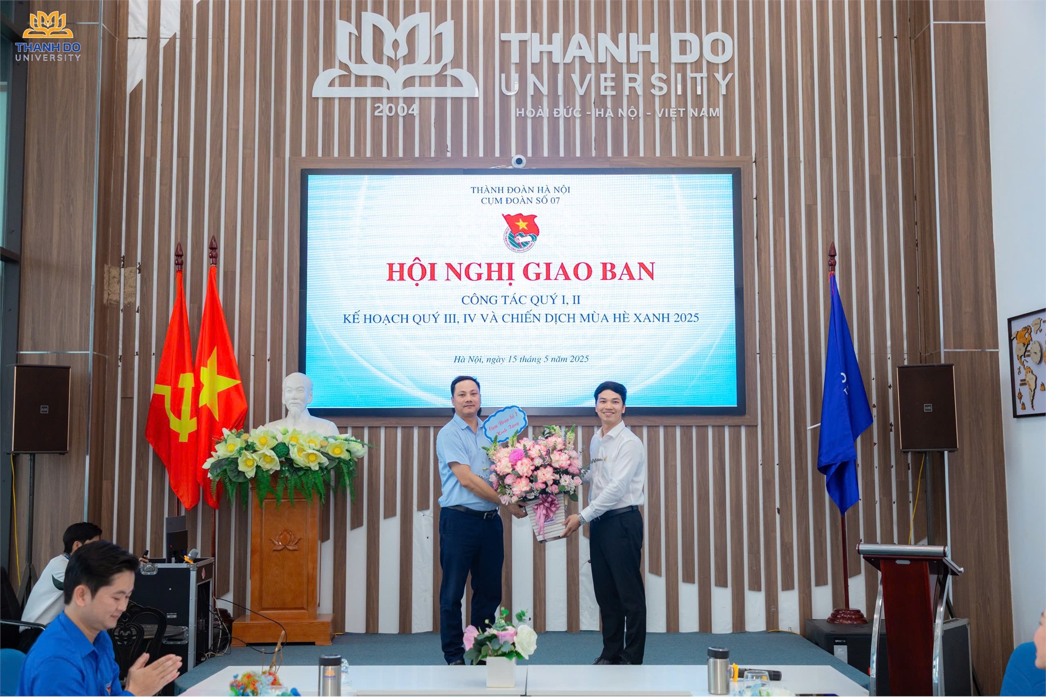 Hội nghị giao ban công tác Đoàn quý I, II năm 2025 của Cụm Đoàn số 7 – Thành đoàn Hà Nội