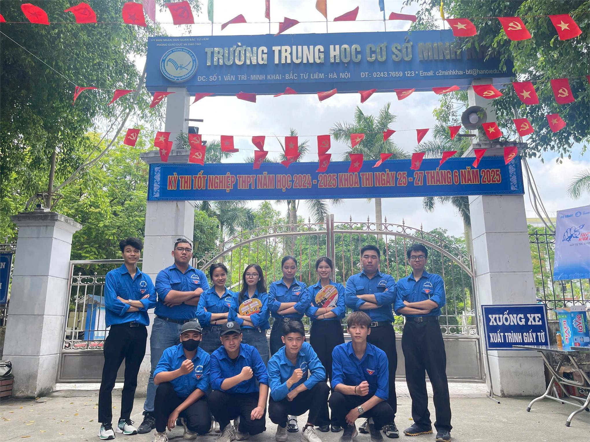 Tiếp sức mùa thi 2025 - Tuổi trẻ Đại học Công nghiệp Hà Nội tự hào đồng hành cùng sĩ tử