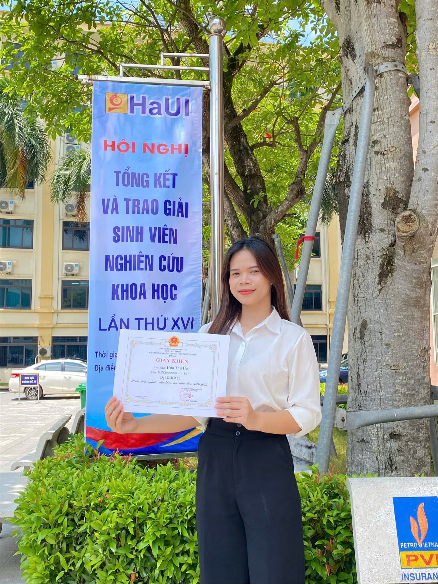 Hứa Thị Thu Hà - Ngọn lửa nhiệt huyết của tuổi trẻ HaUI
