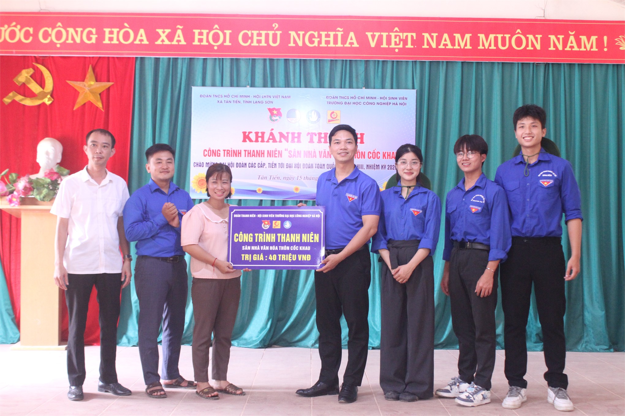 Chiến dịch mùa hè xanh 2025 - Dấu ấn tuổi trẻ HaUi tại xã Tân Tiến - Lạng Sơn