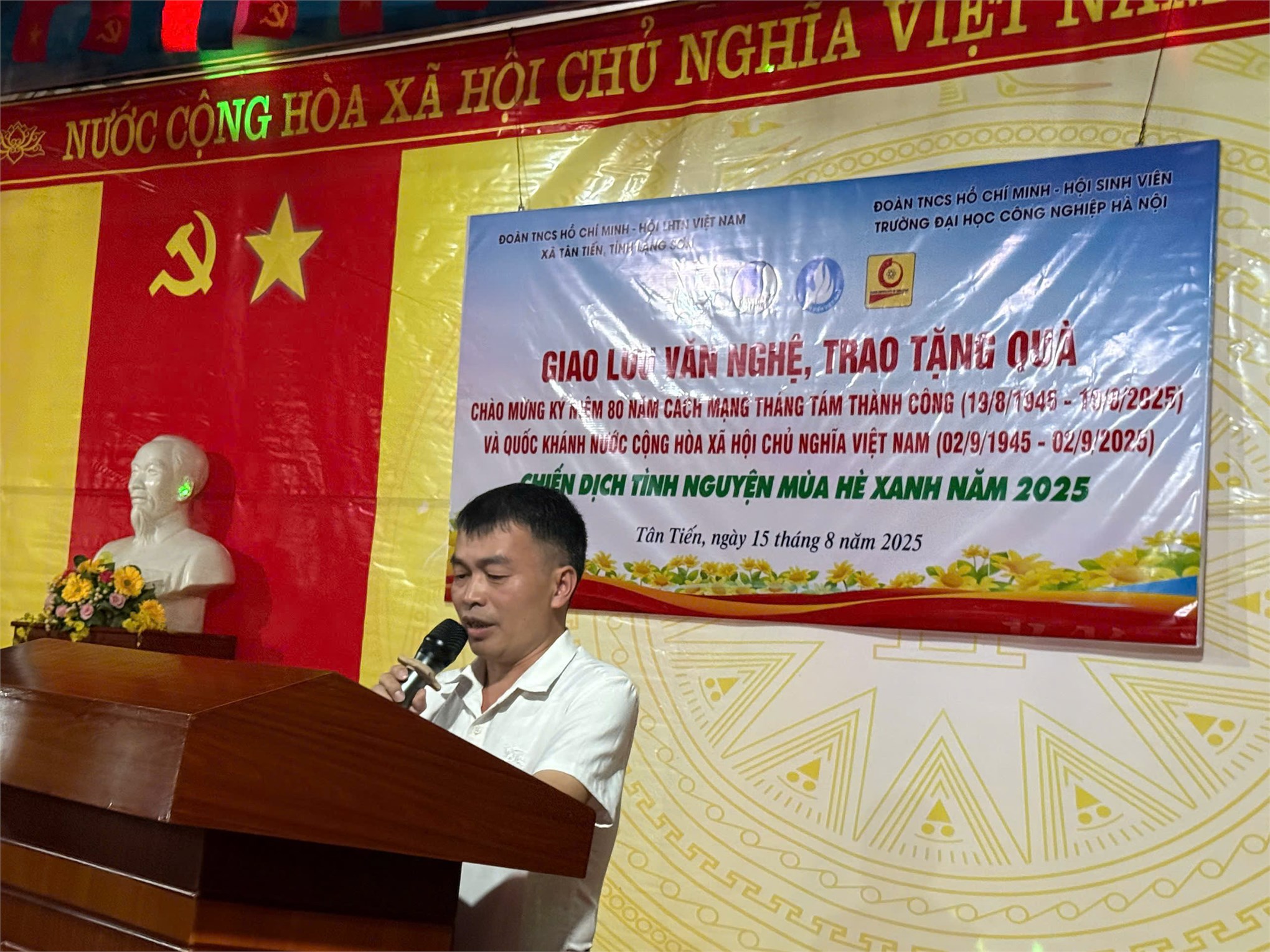 Chiến dịch mùa hè xanh 2025 - Dấu ấn tuổi trẻ HaUi tại xã Tân Tiến - Lạng Sơn