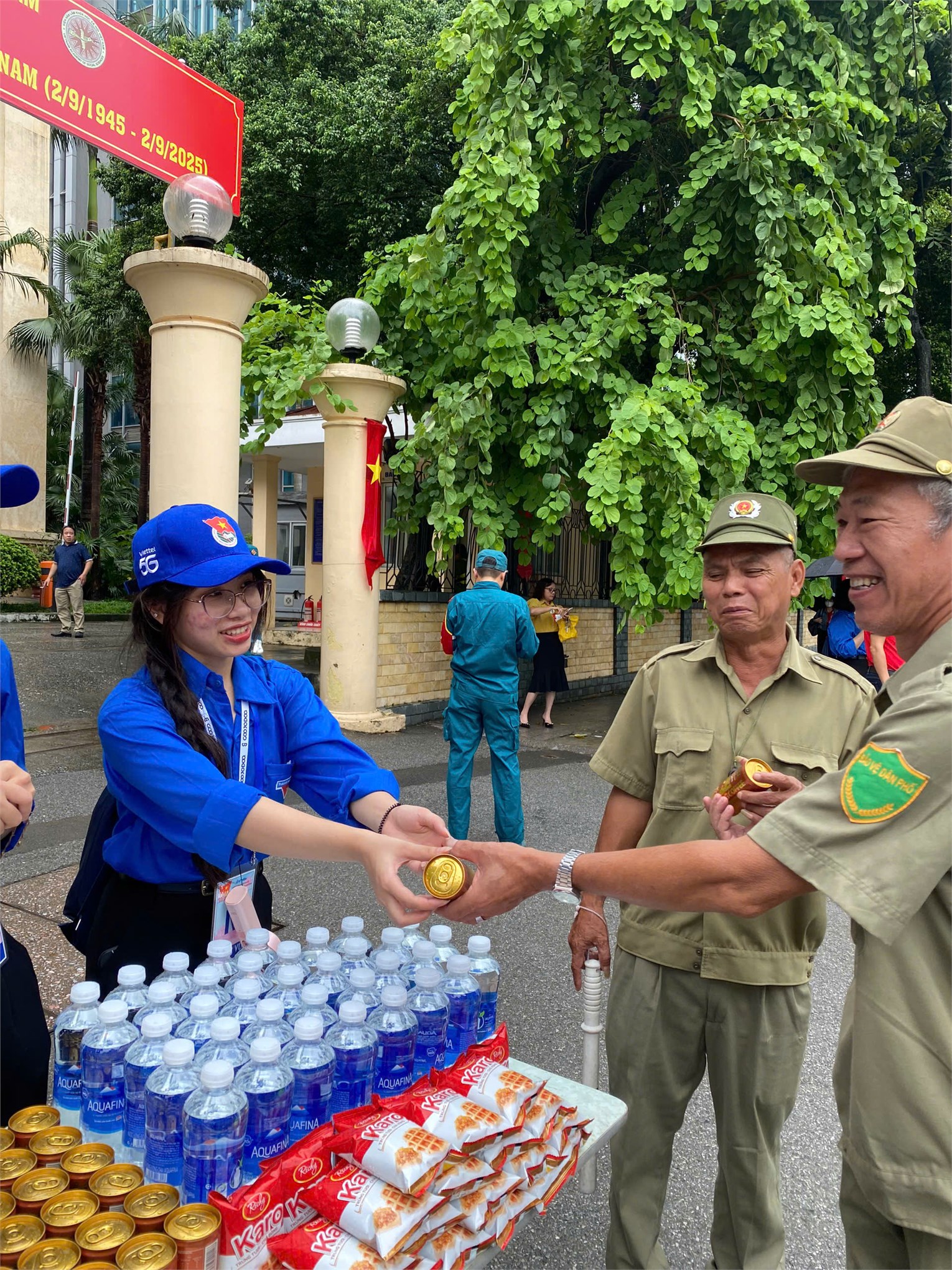 Ngọn lửa xanh giữa mưa gió – HaUI tự hào góp sức vào Đại lễ A80