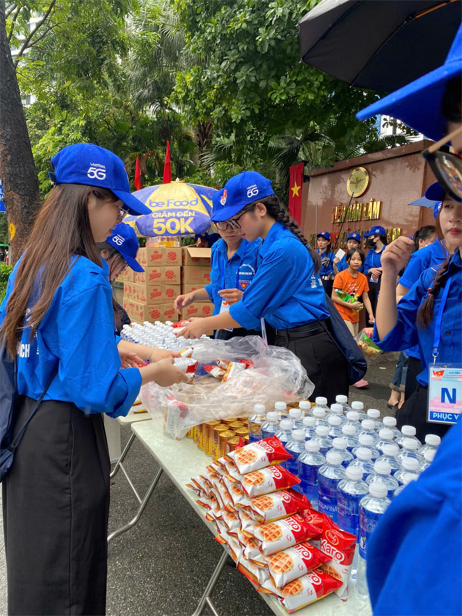 Ngọn lửa xanh giữa mưa gió – HaUI tự hào góp sức vào Đại lễ A80