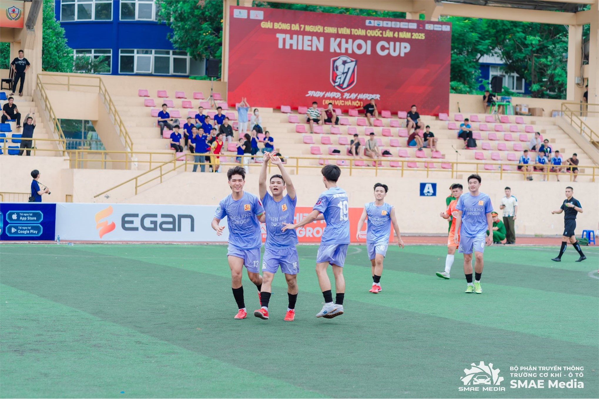 ✨ SV7 Thiên Khôi Cup 2025 – Hành trình đầy cảm xúc của đội bóng đá sinh viên HaUI