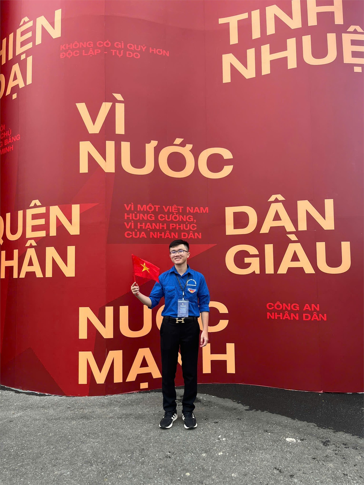 Sinh viên Đại học Công nghiệp Hà Nội – Chung tay cùng sự kiện trọng đại của đất nước