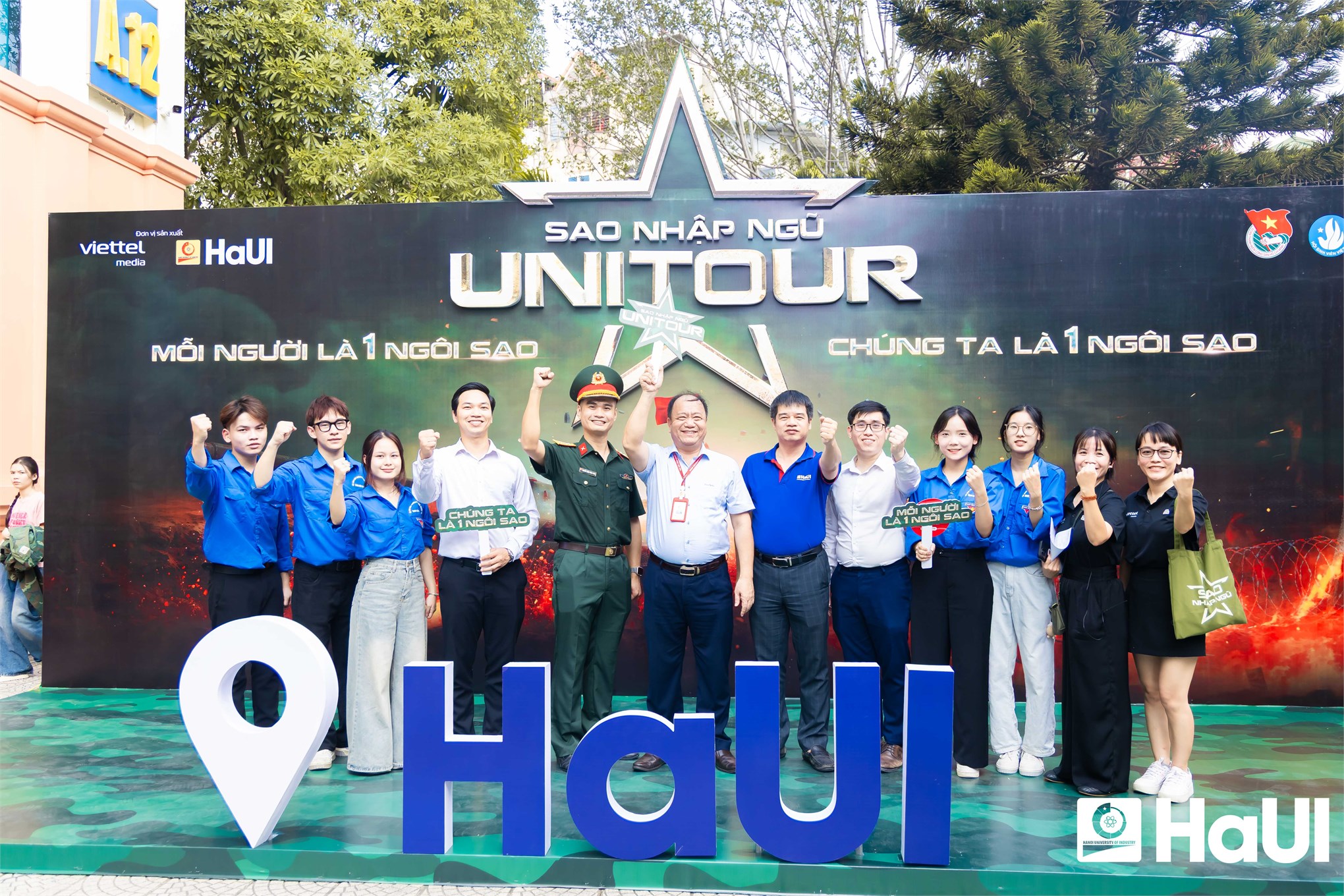 Tuổi trẻ HaUI rèn ý chí, tỏa sáng bản lĩnh cùng “Sao nhập ngũ Unitour 2025”