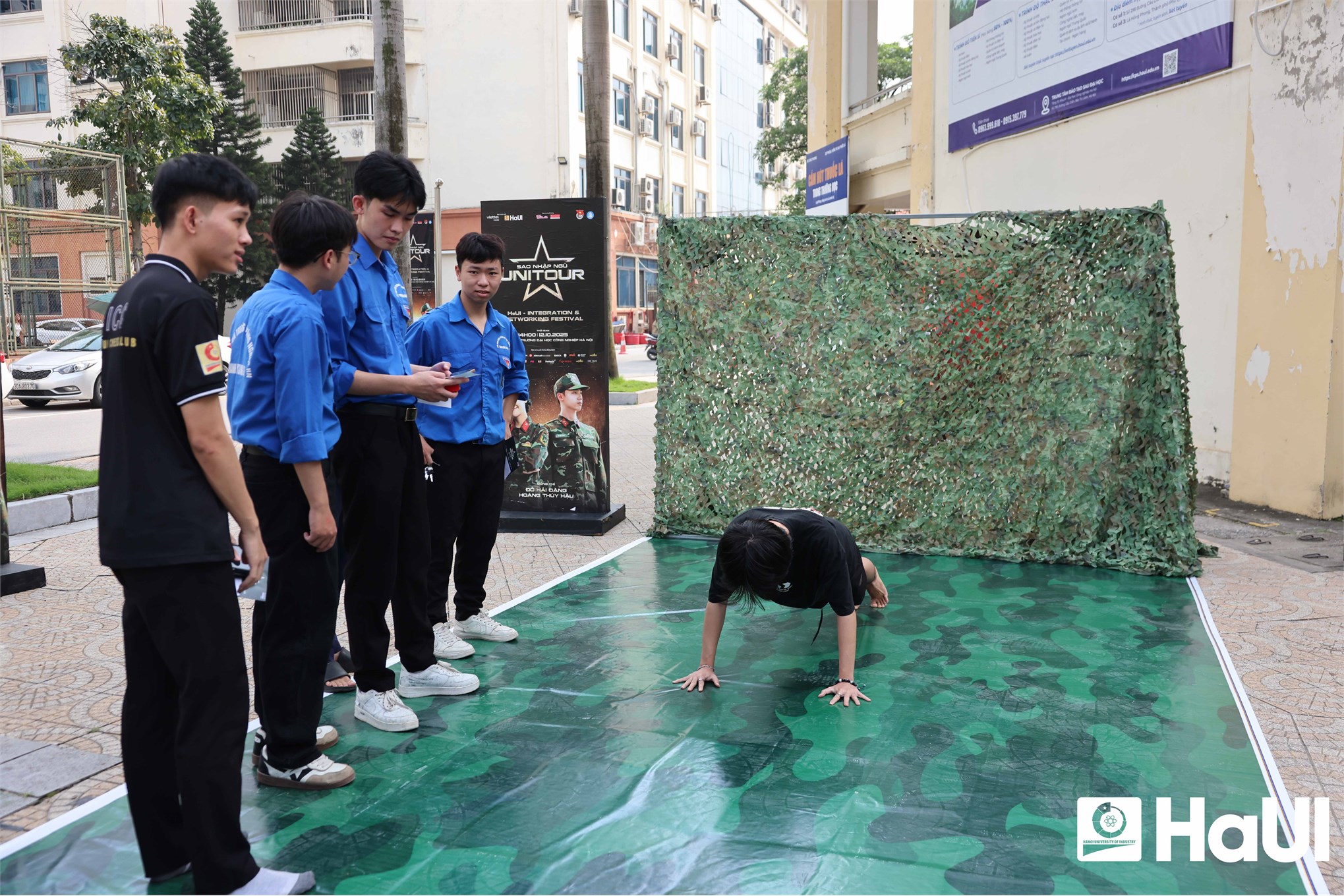Tuổi trẻ HaUI rèn ý chí, tỏa sáng bản lĩnh cùng “Sao nhập ngũ Unitour 2025”