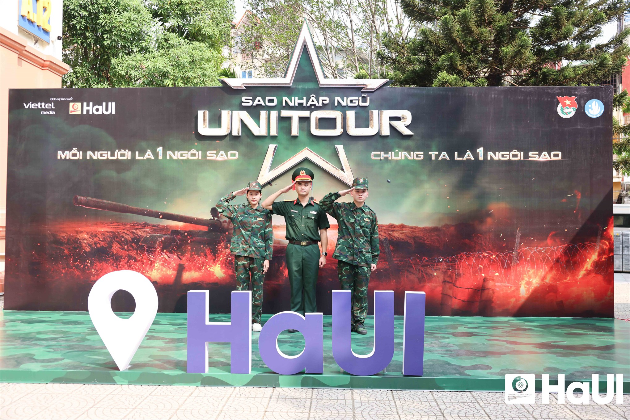 Tuổi trẻ HaUI rèn ý chí, tỏa sáng bản lĩnh cùng “Sao nhập ngũ Unitour 2025”