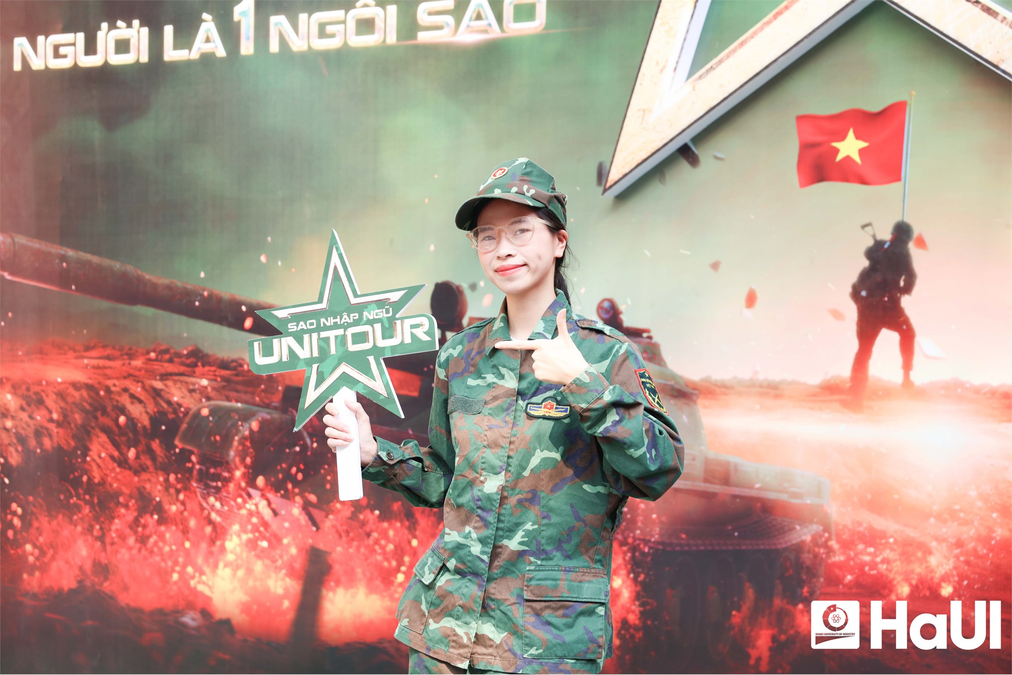 Tuổi trẻ HaUI rèn ý chí, tỏa sáng bản lĩnh cùng “Sao nhập ngũ Unitour 2025”