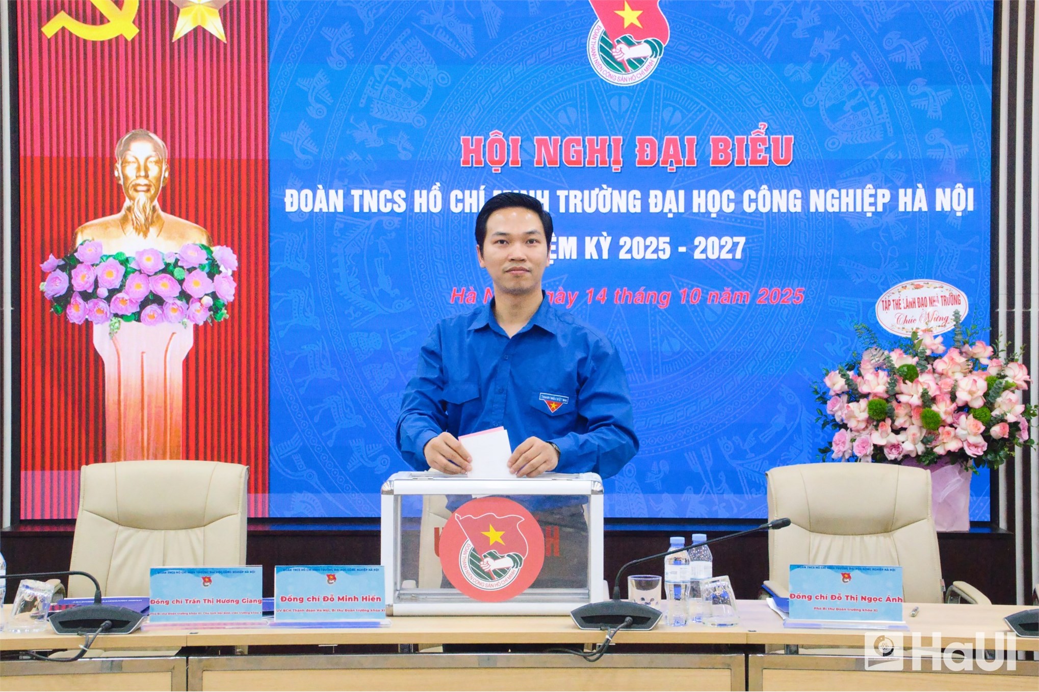 Hội nghị Đoàn TNCS Hồ Chí Minh Trường Đại học Công nghiệp Hà Nội lần thứ XI