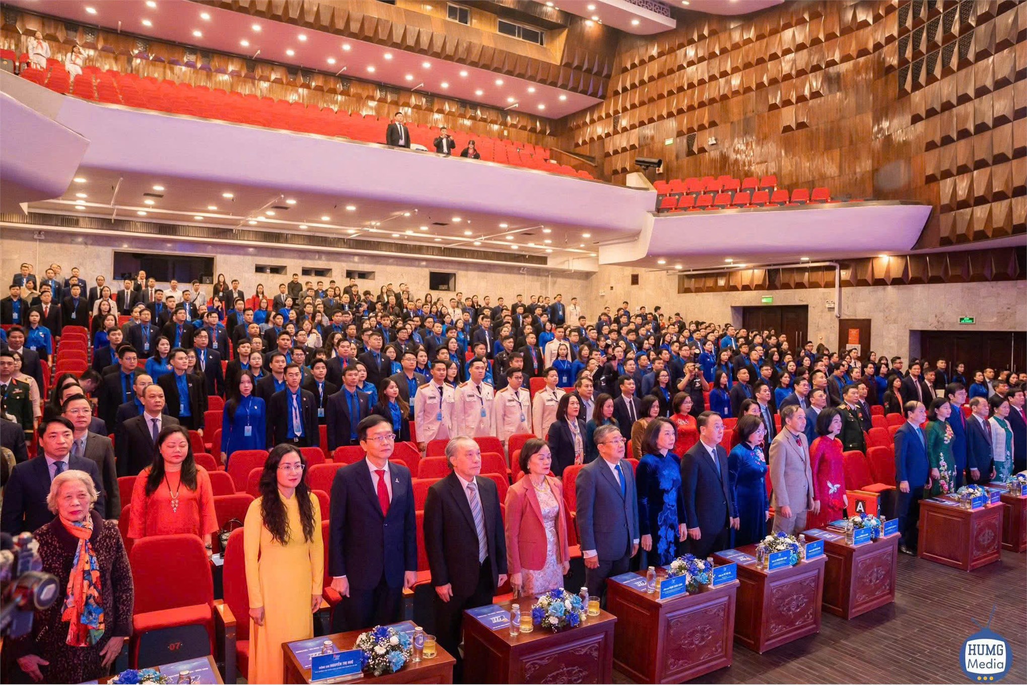 Phiên trọng thể Đại hội đại biểu Đoàn TNCS Hồ Chí Minh thành phố Hà Nội lần thứ VXII, nhiệm kỳ 2025 - 2030