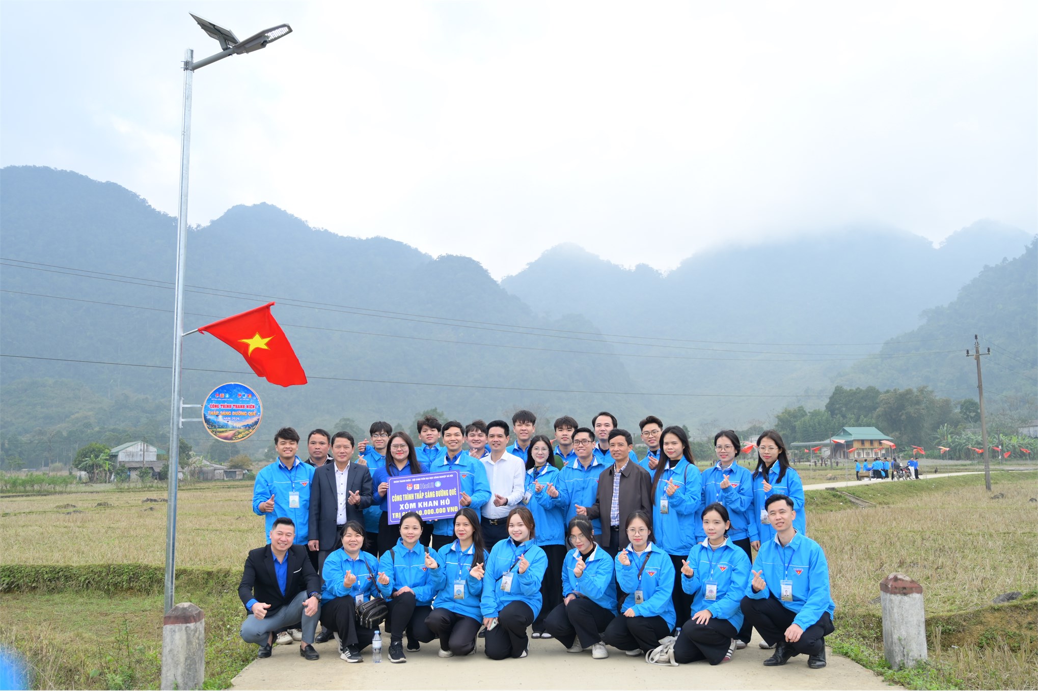 Hành trình “Đông ấm vùng cao 2026” – Tuổi trẻ HaUI thắp sáng ước mơ nơi miền sơn cước