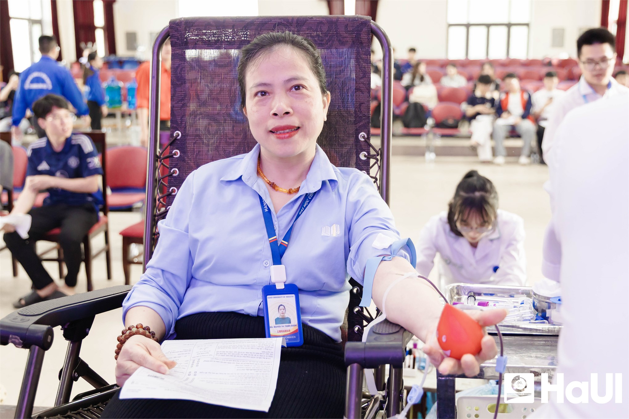 Ngày hội hiến máu tình nguyện `Lễ hội Xuân hồng` năm 2026