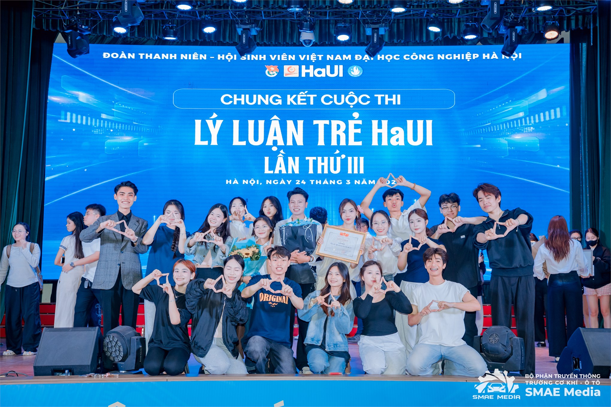 Tỏa sáng trí tuệ và bản lĩnh tuổi trẻ tại Chung kết Cuộc thi “Lý luận trẻ HaUI” lần thứ III