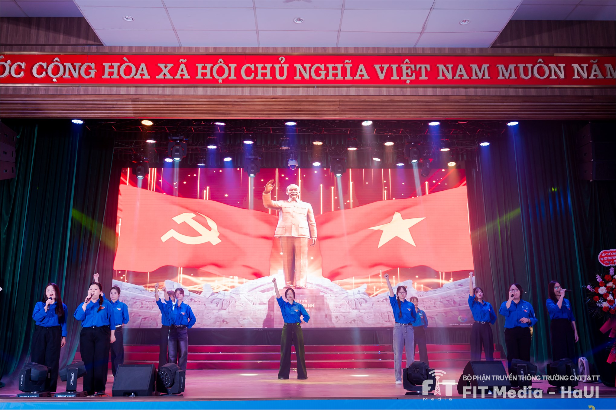 Tuổi trẻ HaUI tự hào viết tiếp truyền thống 95 năm vẻ vang của Đoàn TNCS Hồ Chí Minh