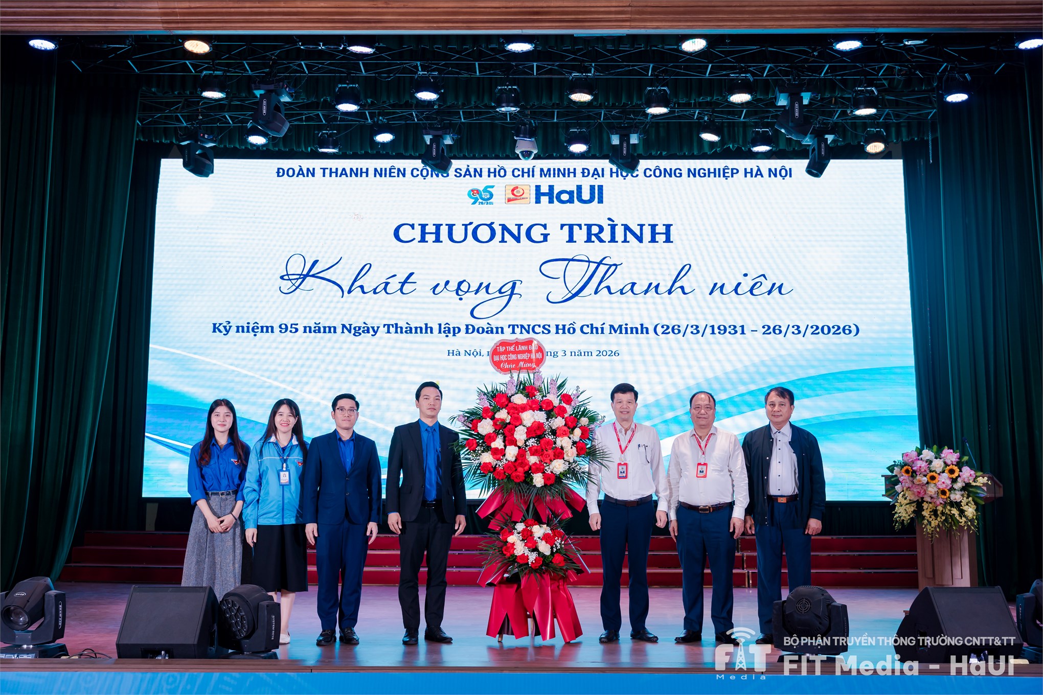 Tuổi trẻ HaUI tự hào viết tiếp truyền thống 95 năm vẻ vang của Đoàn TNCS Hồ Chí Minh