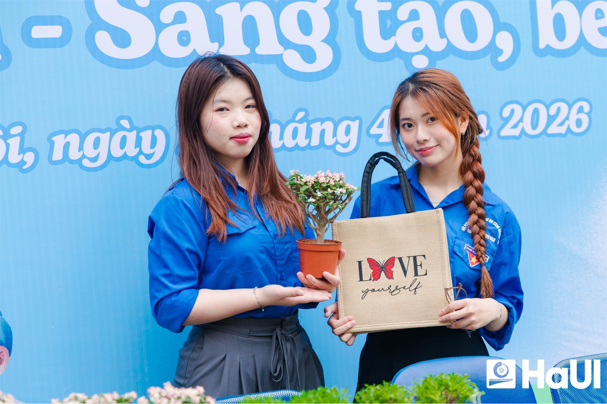 Tuổi trẻ HaUI lan tỏa lối sống xanh qua chương trình ` Ngày hội Xanh - Sáng tạo - Bền vững`