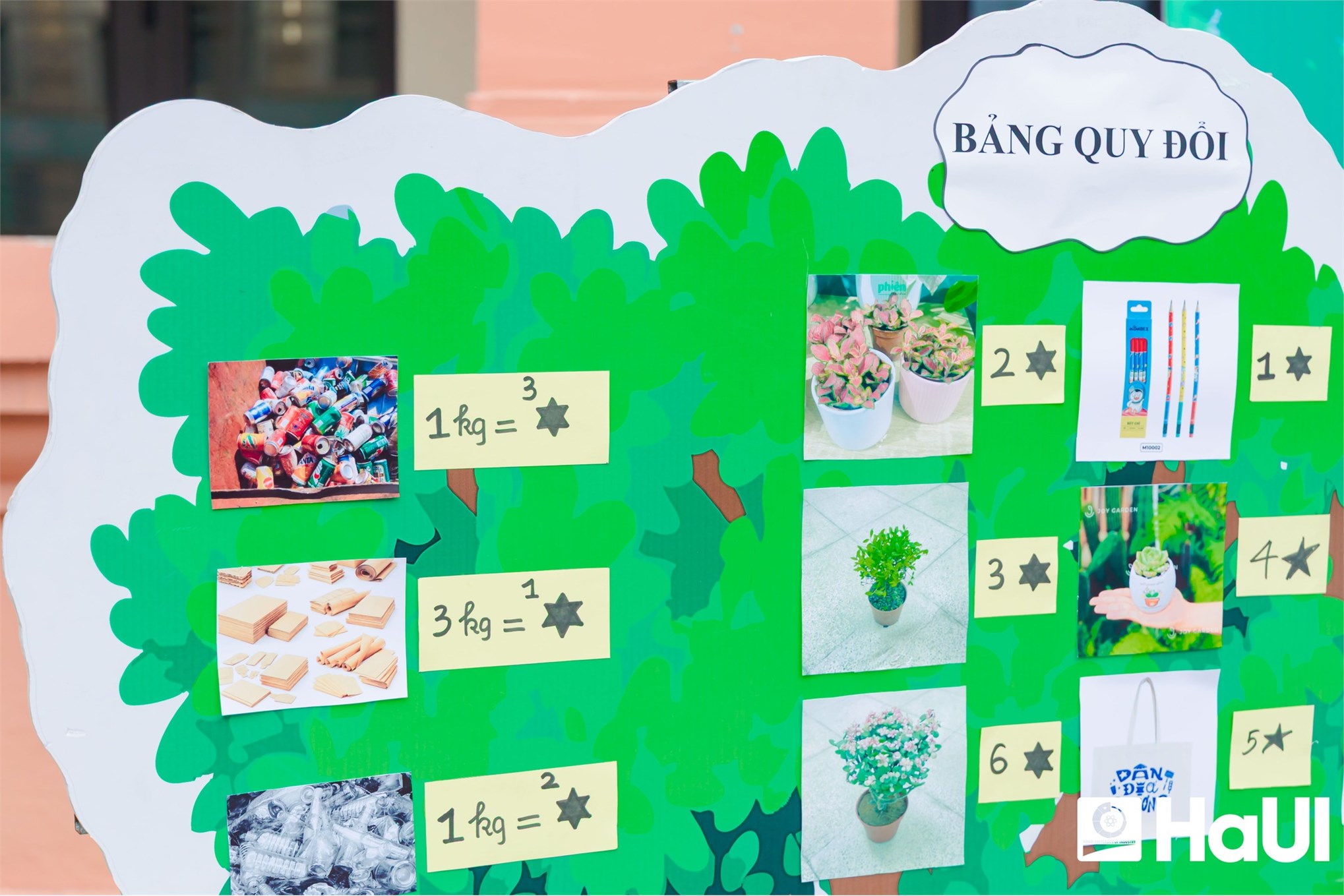 Tuổi trẻ HaUI lan tỏa lối sống xanh qua chương trình ` Ngày hội Xanh - Sáng tạo - Bền vững`