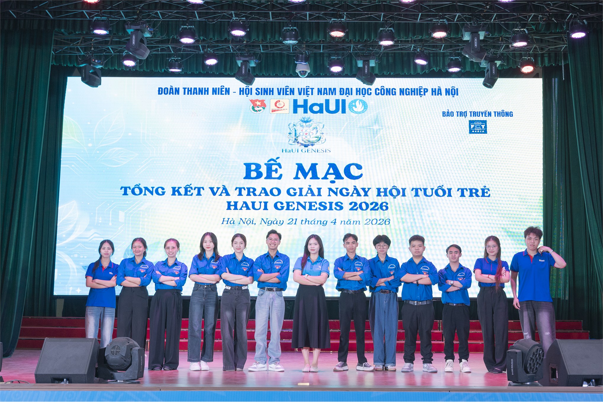 Bùng nổ sức trẻ tại Ngày hội `HaUI Genesis 2026`