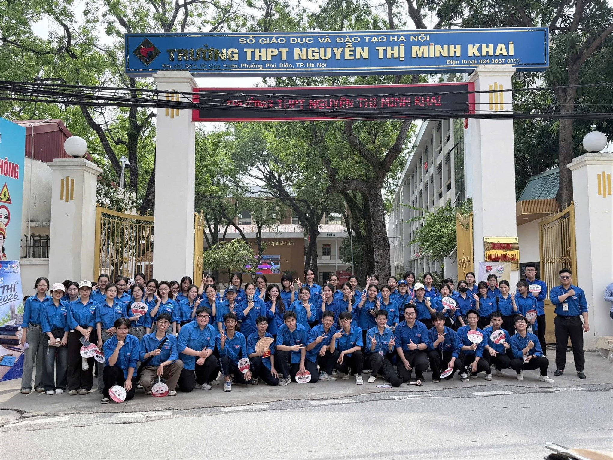 Tuổi trẻ HaUI đồng hành cùng sĩ tử trong chiến dịch `Mùa hè Thanh niên tình nguyện 2026`
