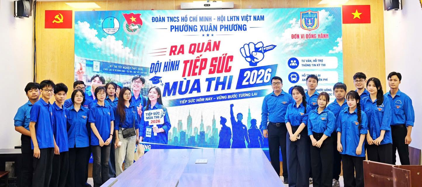 Tuổi trẻ HaUI đồng hành cùng sĩ tử trong chiến dịch `Mùa hè Thanh niên tình nguyện 2026`