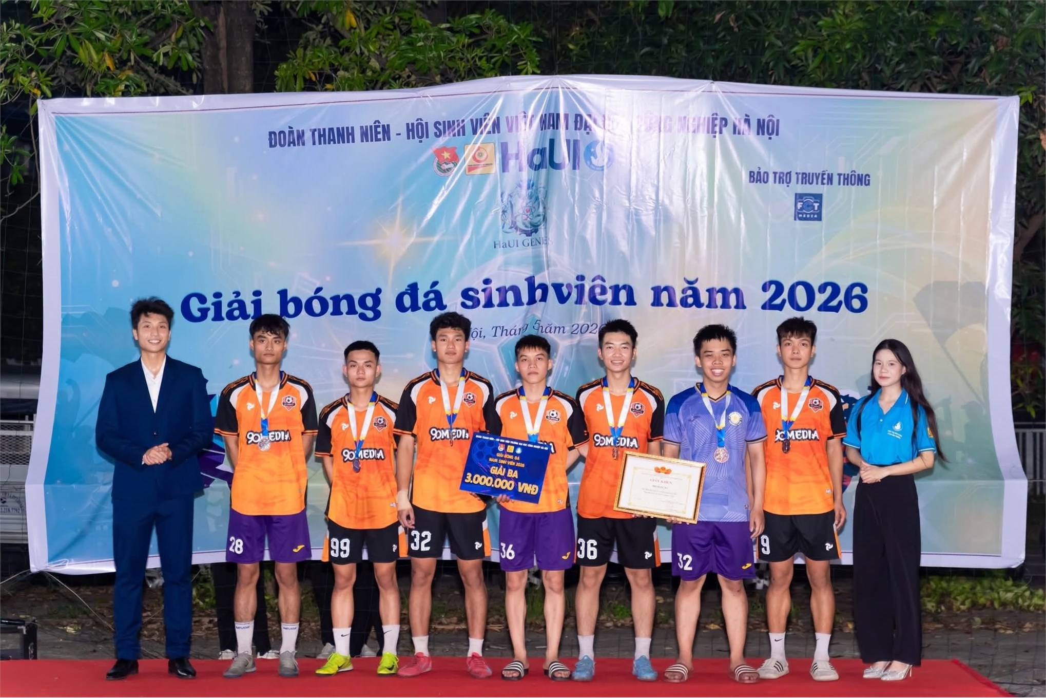 Giải bóng đá sinh viên HaUI năm 2026