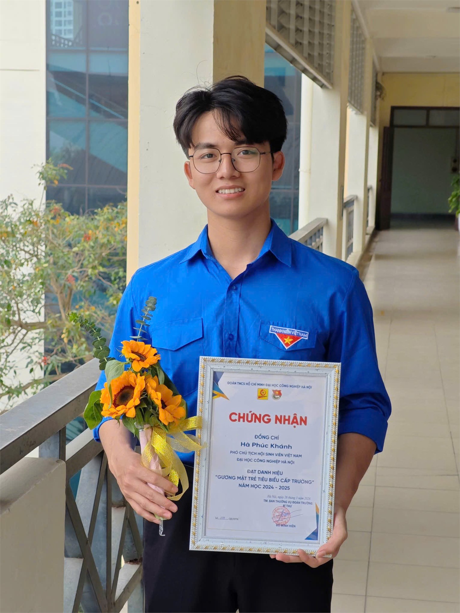 Hà Phúc Khánh – Thanh xuân rực rỡ từ những hành trình cống hiến