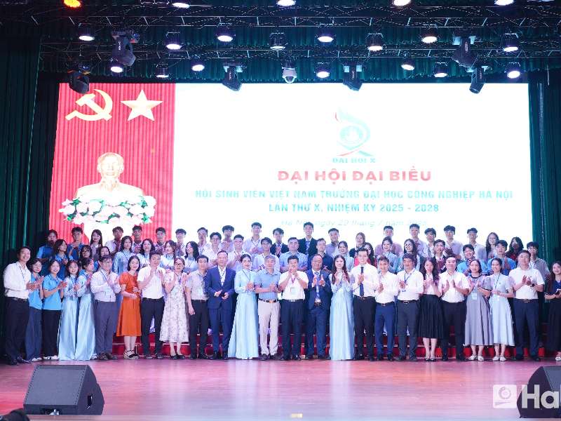 Đại hội Đại biểu Hội Sinh viên Việt Nam Trường Đại học Công nghiệp Hà Nội lần thứ X, nhiệm kỳ 2025 – 2028.