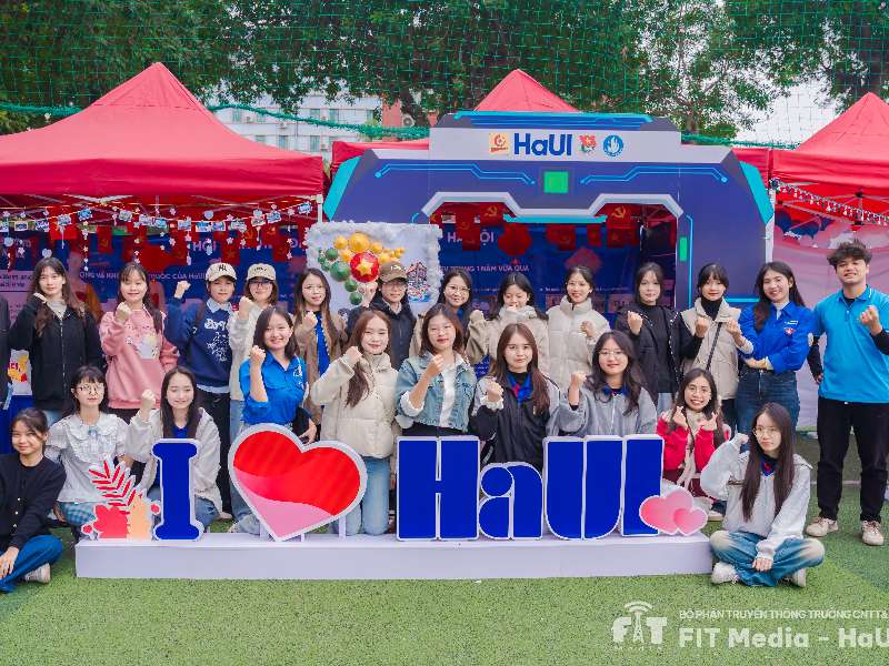 Tuổi trẻ HaUI tham gia Ngày hội Học sinh, Sinh viên 2025