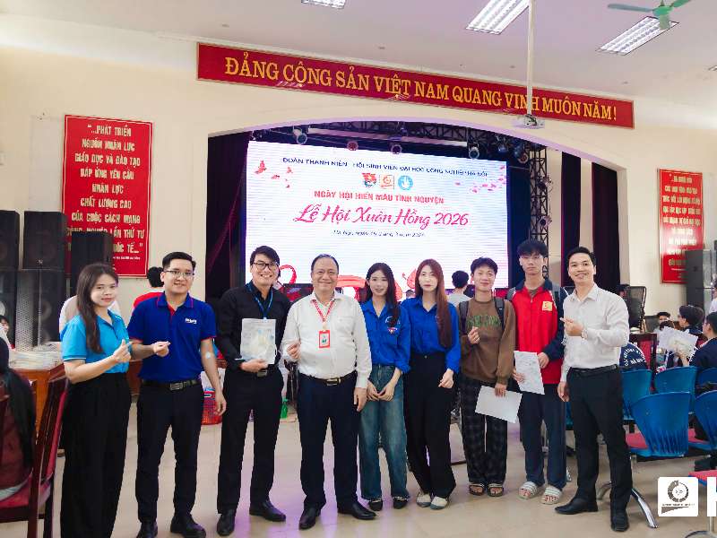 Ngày hội hiến máu tình nguyện "Lễ hội Xuân hồng" năm 2026